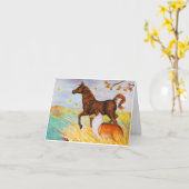 Ausblick-Ridge 4x6 notecard Karte (Gelbe Blume)