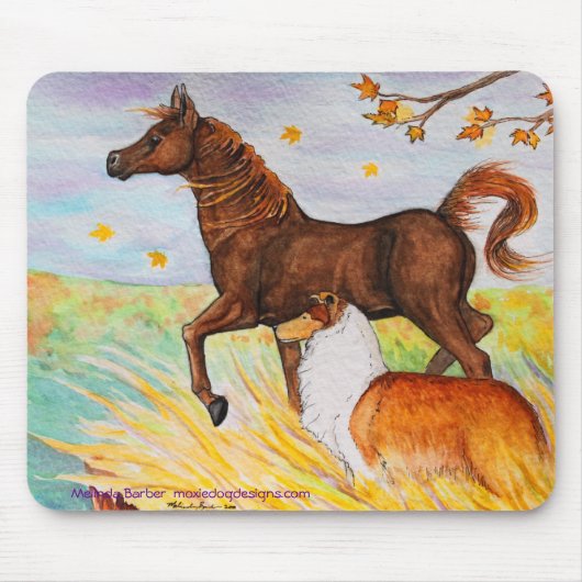 "Ausblick-Ridge" mousepad (Vorne)