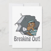 Ausbrechen Einladung (Vorderseite)