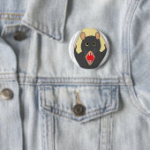 Ausbrechende Ratte Button (Beispiel)