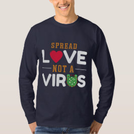 Ausbreitung der Liebe eines Virus Basic Long Sleev T-Shirt