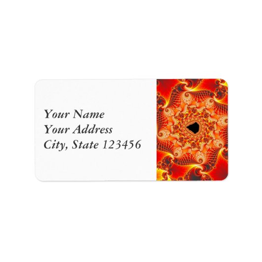 Ausbruch Adressaufkleber (Vorne)