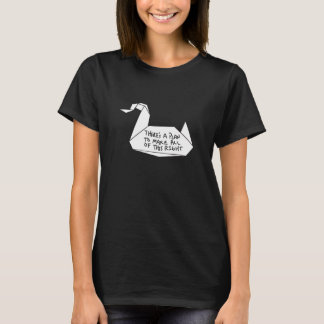 Ausbruch aus dem Gefängniss-Kran-Mitteilung T-Shirt