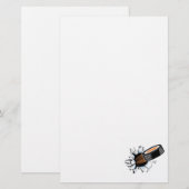 Ausbruch Briefpapier (Vorne/Hinten)