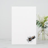 Ausbruch Briefpapier (Stehend Vorderseite)