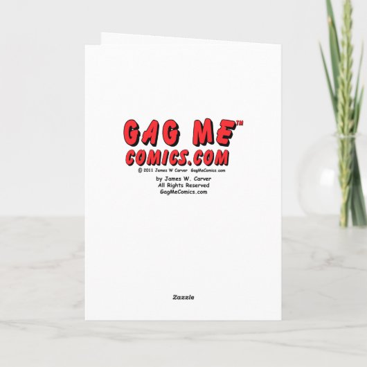 "Ausbruch" Dankeskarte (Rückseite)