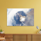 Ausbruch des Vulkans Sarychev 2 Leinwanddruck (Insitu (Wohnzimmer))