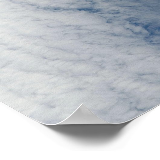 Ausbruch des Vulkans Sarychev 2 Poster (Ecke)