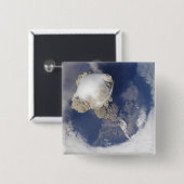 Ausbruch des Vulkans Sarychev Button (Vorne & Hinten)