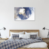 Ausbruch des Vulkans Sarychev Leinwanddruck (Insitu (Schlafzimmer))