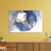 Ausbruch des Vulkans Sarychev Leinwanddruck (Insitu (Wohnzimmer))