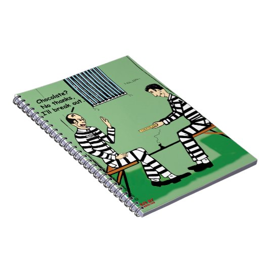 "Ausbruch" Notizblock (Rechte Seite)