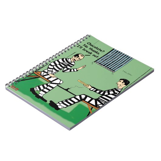 "Ausbruch" Notizblock (Linke Seite)