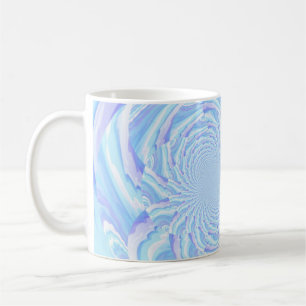 Ausbruch von Pastellwellen Kaffeetasse