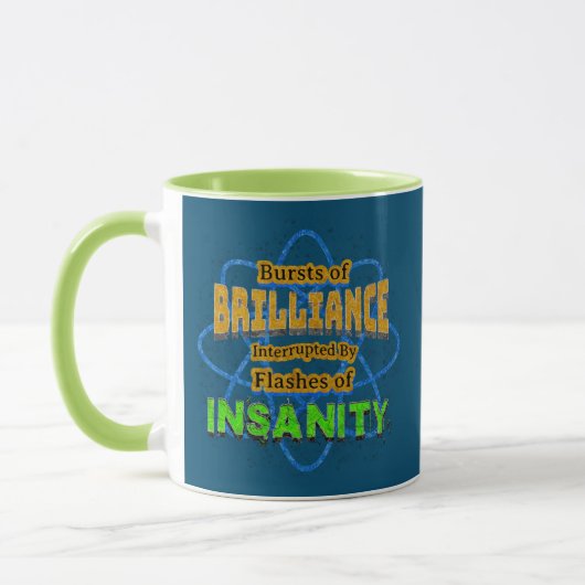 Ausbrüche brillanter Spaß Tasse (Links)