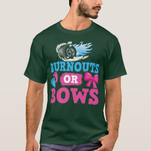 Ausbrüche oder Bows Funny Gender Reveal Party für  T-Shirt