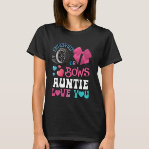 Ausbrüche oder Bows Tanten Lieben Sie Geschlecht o T-Shirt