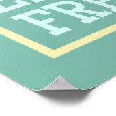 Ausbrüche von Zuneigung-Poster Poster (Ecke)