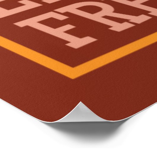 Ausbrüche von Zuneigung-Poster Poster (Ecke)