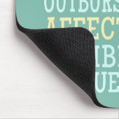 Ausbrüche von Zuneigung-Zollmousepad Mousepad (Ecke)
