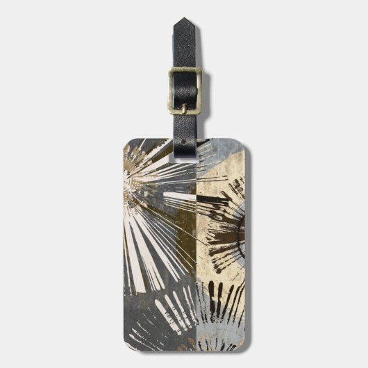 Ausburst Tiles I Gepäckanhänger (Vorderseite vertikal)