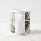 Ausburst Tiles I Jumbo-Tasse (Rückseite)