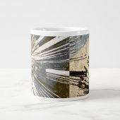 Ausburst Tiles I Jumbo-Tasse (Vorderseite)