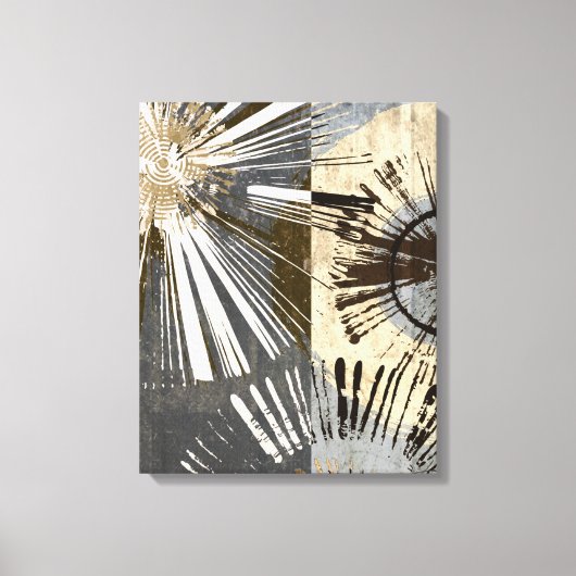Ausburst Tiles I Leinwanddruck (Vorderseite)