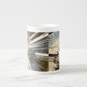 Ausburst Tiles I Porzellantasse (Vorderseite)