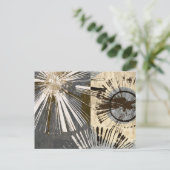 Ausburst Tiles I Postkarte (Stehend Vorderseite)