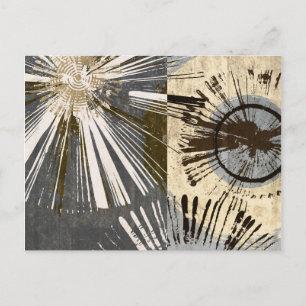 Ausburst Tiles I Postkarte