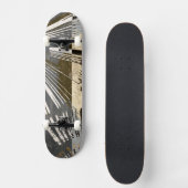 Ausburst Tiles I Skateboard (Vorderseite)