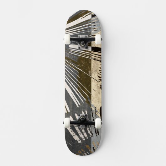 Ausburst Tiles I Skateboard (Vorderseite)
