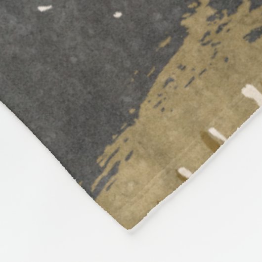 Ausburst Tiles III Fleecedecke (Ecke)