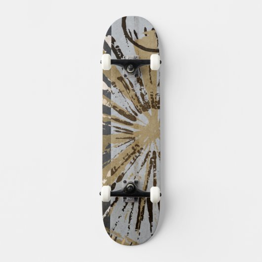 Ausburst Tiles III Skateboard (Vorderseite)