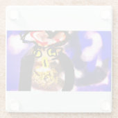 Auschecken Glasuntersetzer (Rückseite)