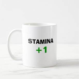 AUSDAUER +1 (rechtshändig) Kaffeetasse