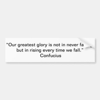 Ausdauer Autoaufkleber