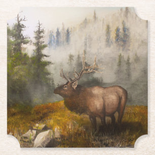 "Ausdauer Der Elk" Untersetzer