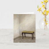 Ausdauer des Gedächtnisses Notecard Karte (Gelbe Blume)