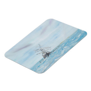 Ausdauer eingeschlossen durch das antarktische magnet