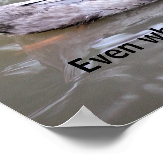 Ausdauer-Klassenzimmer-Poster Poster (Ecke)