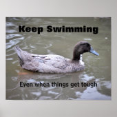 Ausdauer-Klassenzimmer-Poster Poster (Vorne)