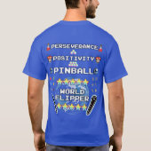 Ausdauer, Positivität, Flipper T-Shirt (Rückseite)