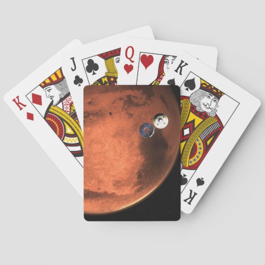 Ausdauer Rover, der seine Bühne der Kreuzfahrt abs Spielkarten (Rückseite)