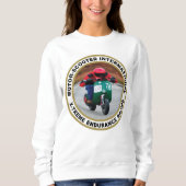 AUSDAUER SALTON MEER660 X-TREME MOTOR-SCOOTER SWEATSHIRT (Vorderseite)