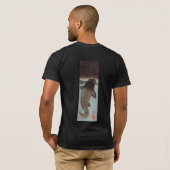 Ausdauer von Koi T-Shirt (Schwarz voll)