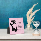 Ausdauerangebot mit Ballettschuhen Fotoplatte (InSitu)