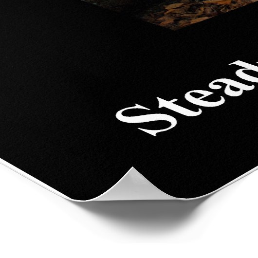 Ausdauerplakat Poster (Ecke)