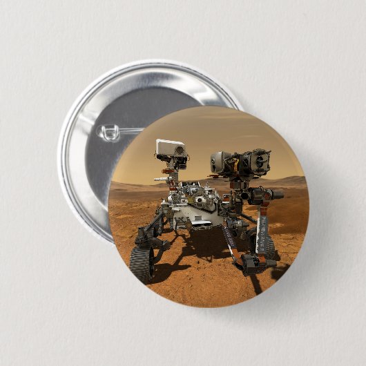Ausdauerrenderung auf der Oberfläche von Mars. Button (Vorne & Hinten)